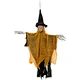 Halloween Gothic Witch Skeleton Hanging Decor
